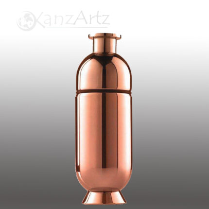 Polished Plain Copper Bottle