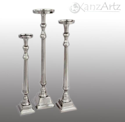 Beautiful Silver Candle Stand