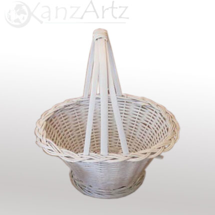 White Wicker Basket