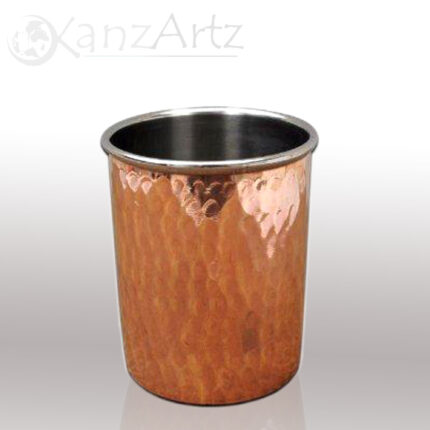 Copper Simple Round Glass